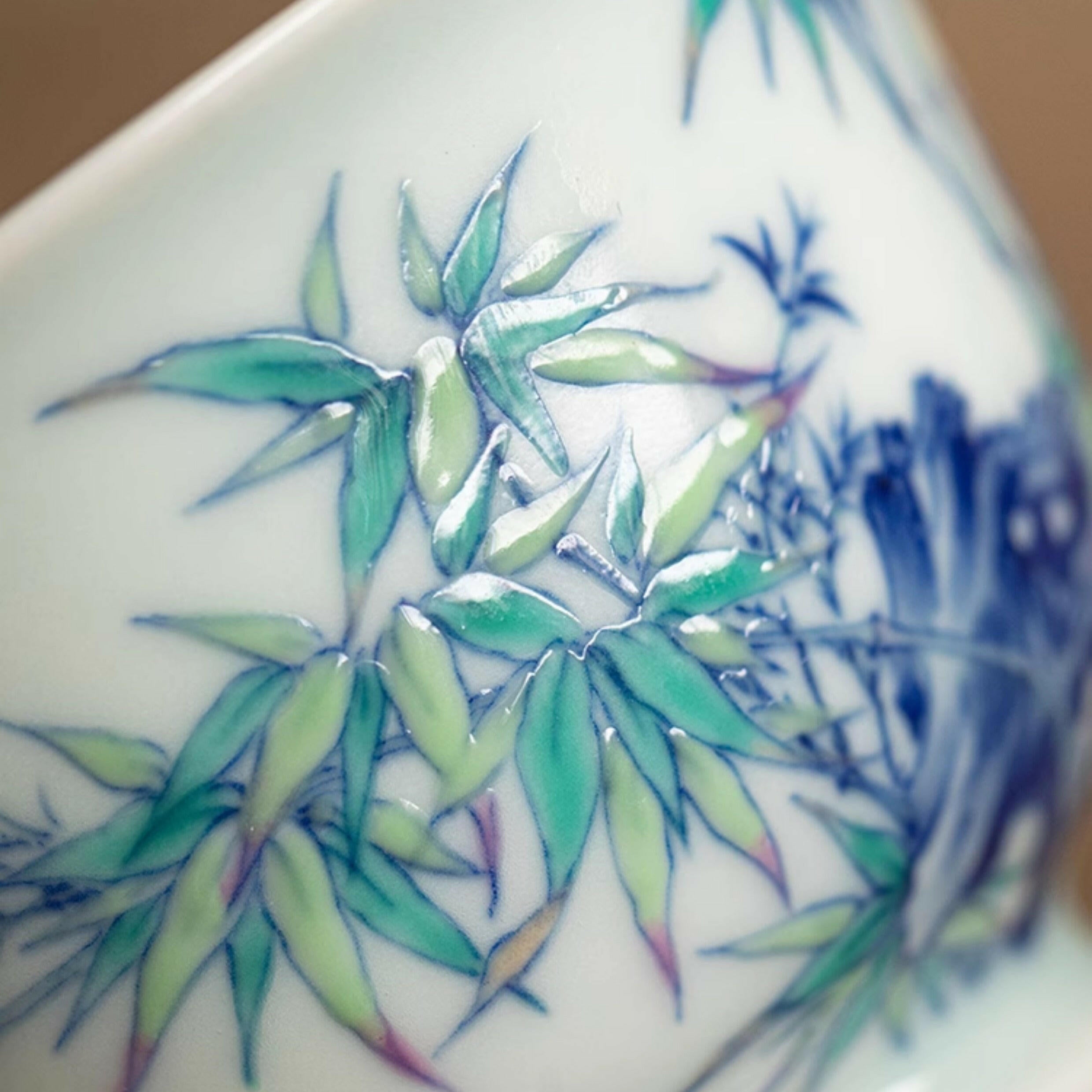 Zhu Shi - Jing De Zhen Porcelain Gaiwan zycschina