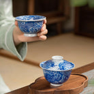 Yun Long Wen - Jing De Zhen Porcelain Gaiwan zycschina