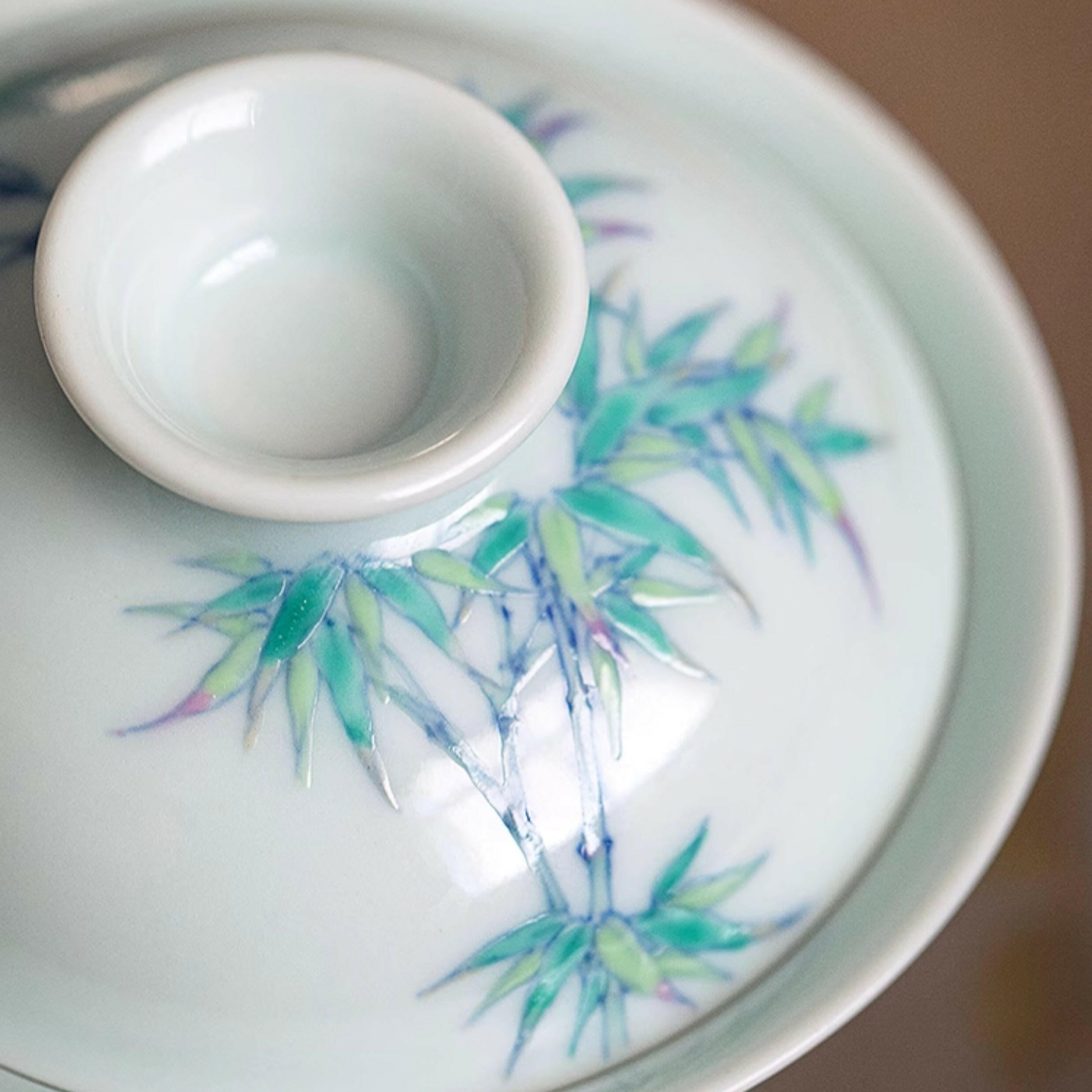 Zhu Shi - Jing De Zhen Porcelain Gaiwan zycschina