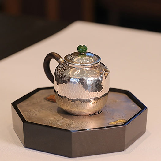 Xuan Zhu 130cc - Handmade silver pot zycschina
