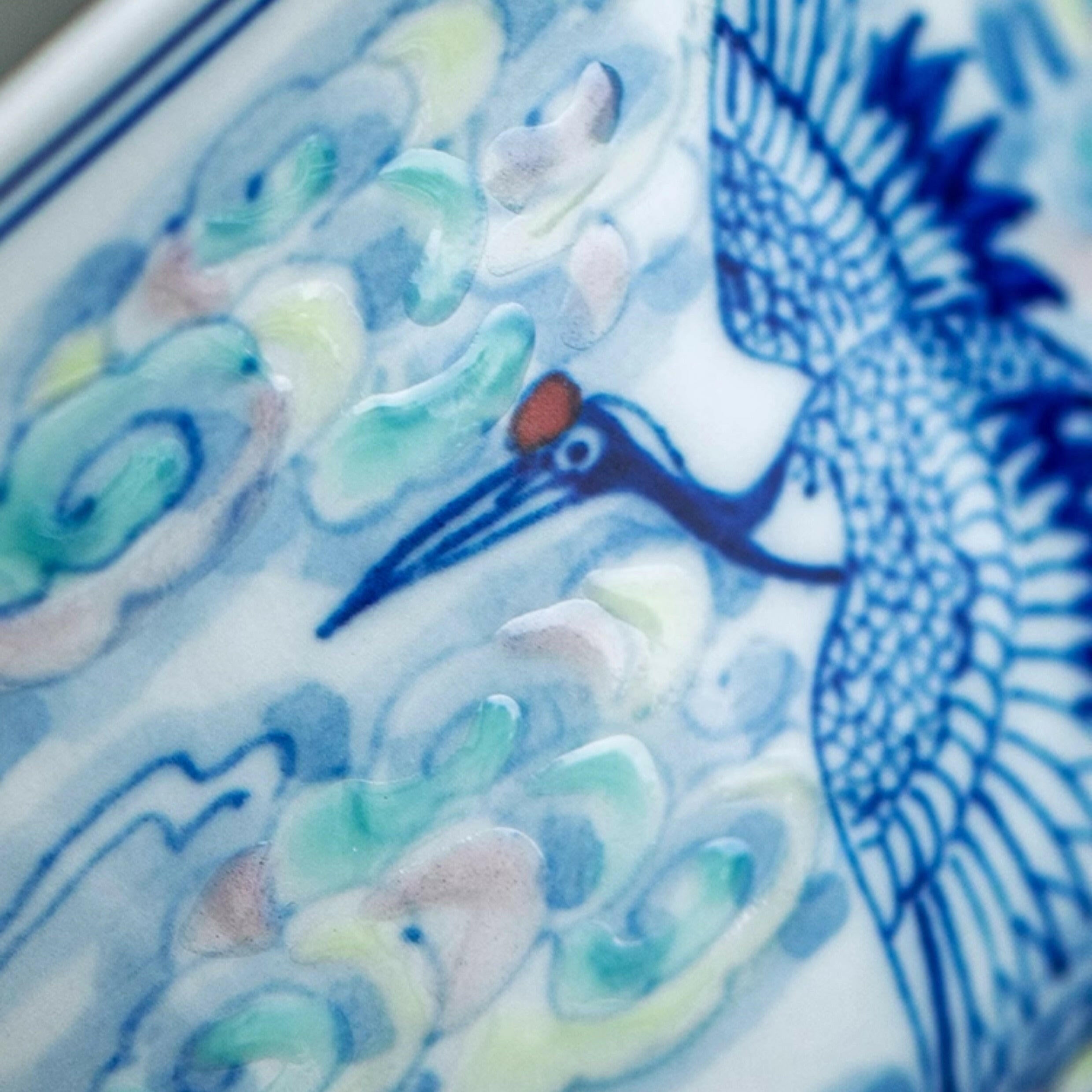 Rui He Xiang Yun - Jing De Zhen Porcelain Gaiwan zycschina
