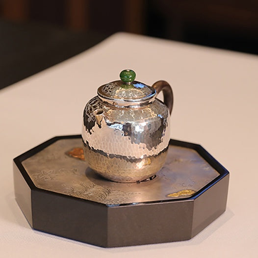 Xuan Zhu 130cc - Handmade silver pot zycschina