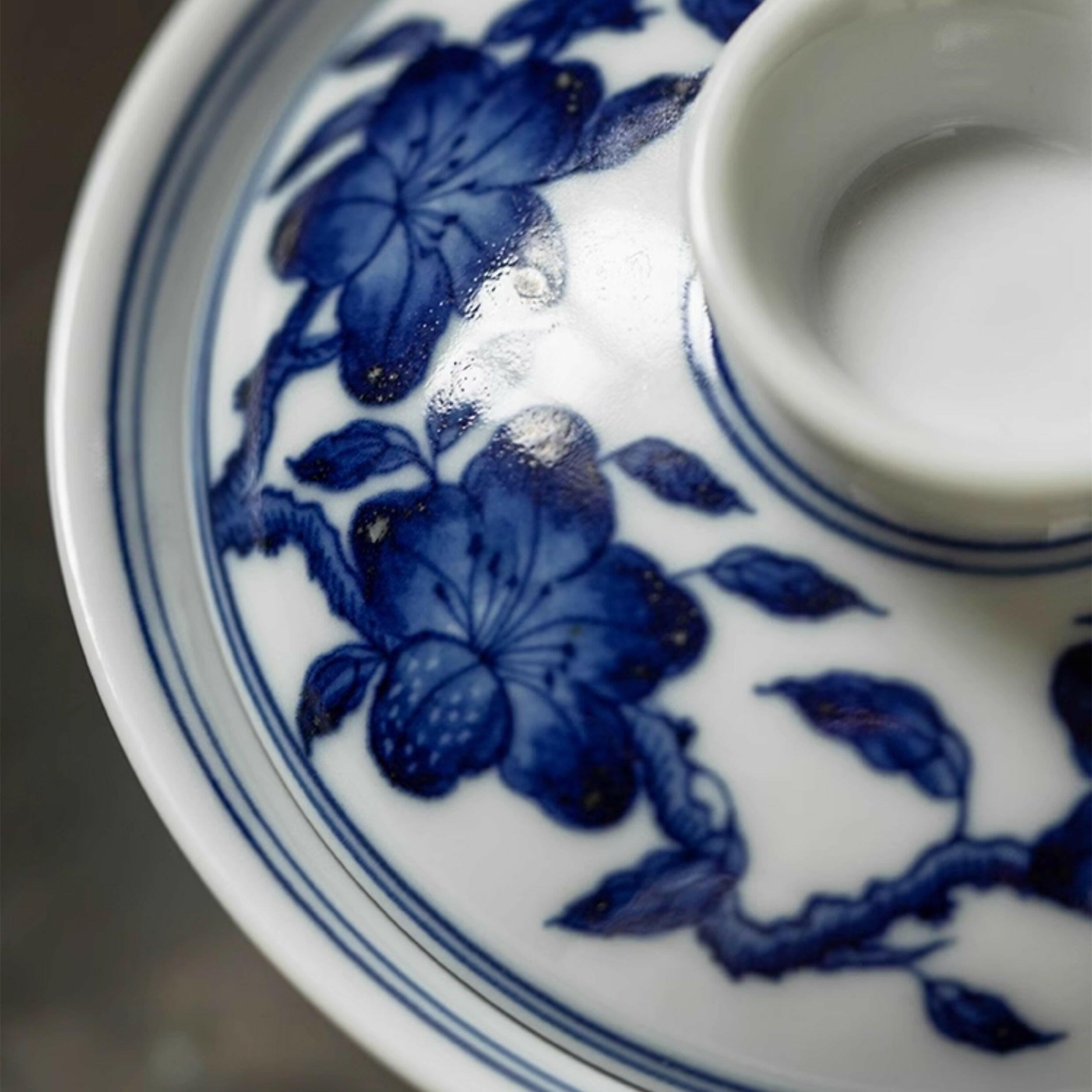 Du Juan Hua - Jing De Zhen Porcelain Gaiwan zycschina