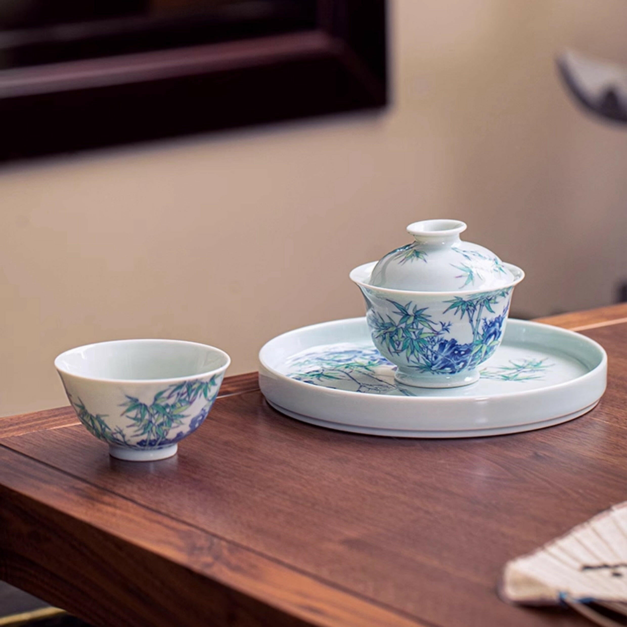 Zhu Shi - Jing De Zhen Porcelain Gaiwan zycschina
