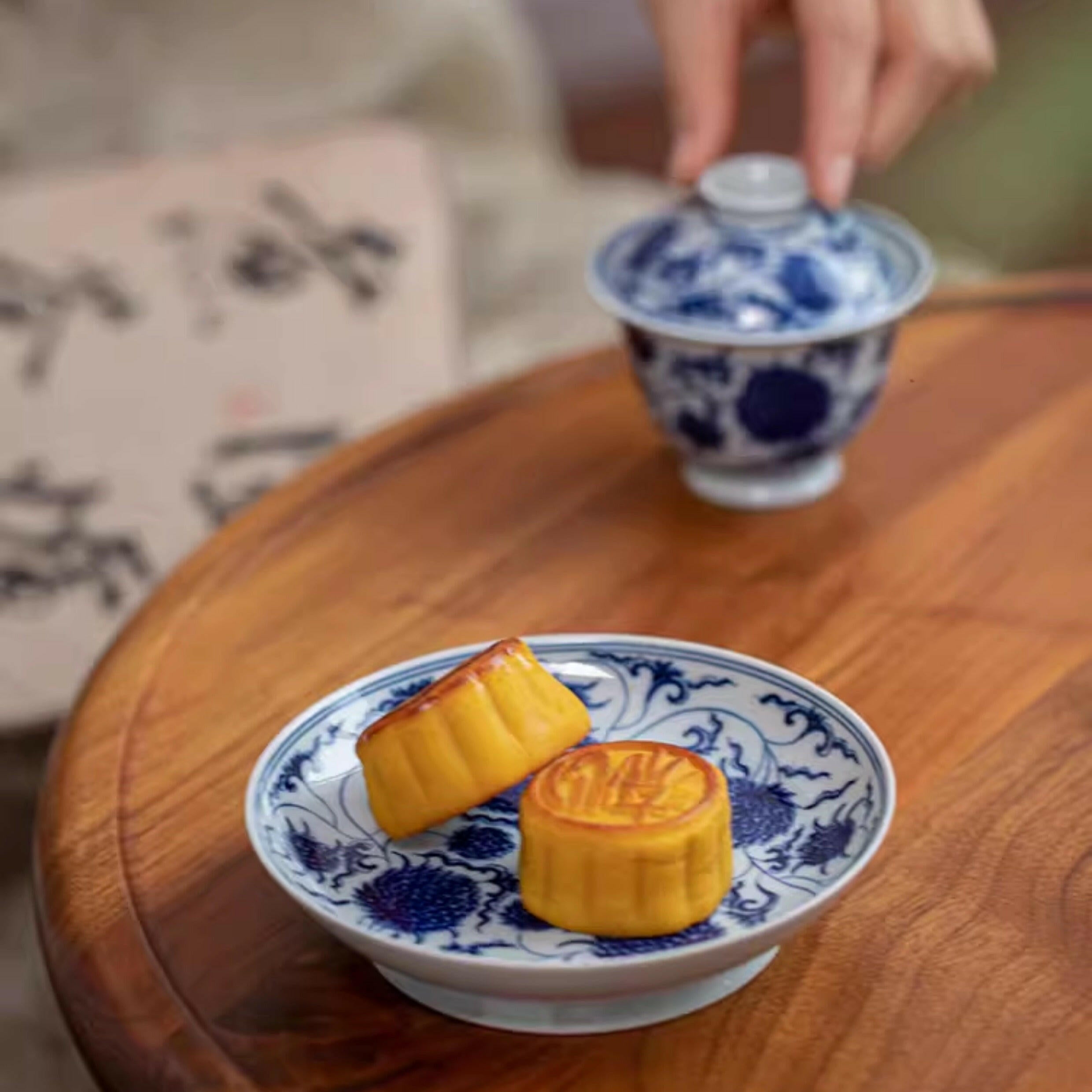 Tuan Ju Wen - Jing De Zhen Porcelain Gaiwan zycschina