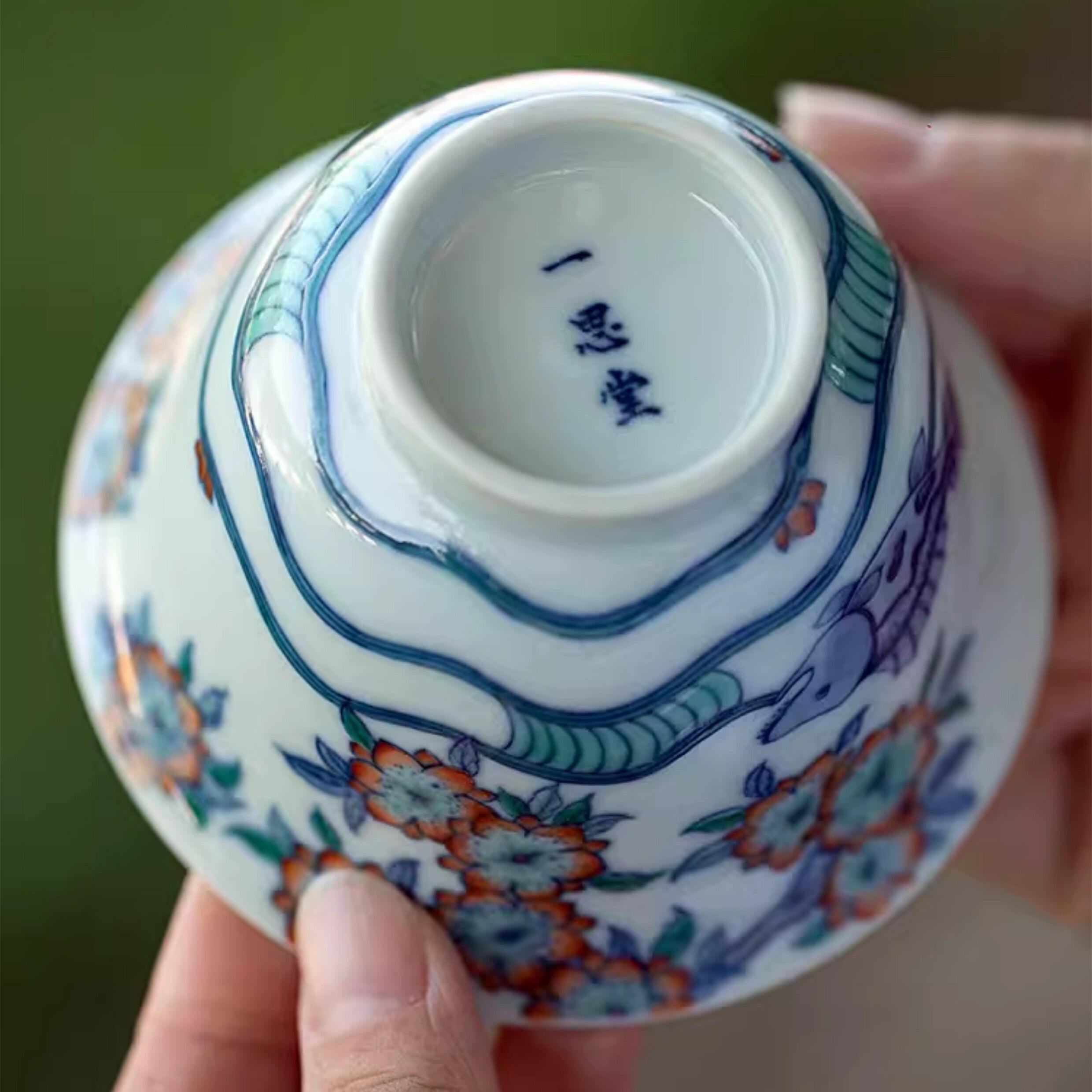 Tao Hua Liu Shui - Jing De Zhen Porcelain Gaiwan zycschina