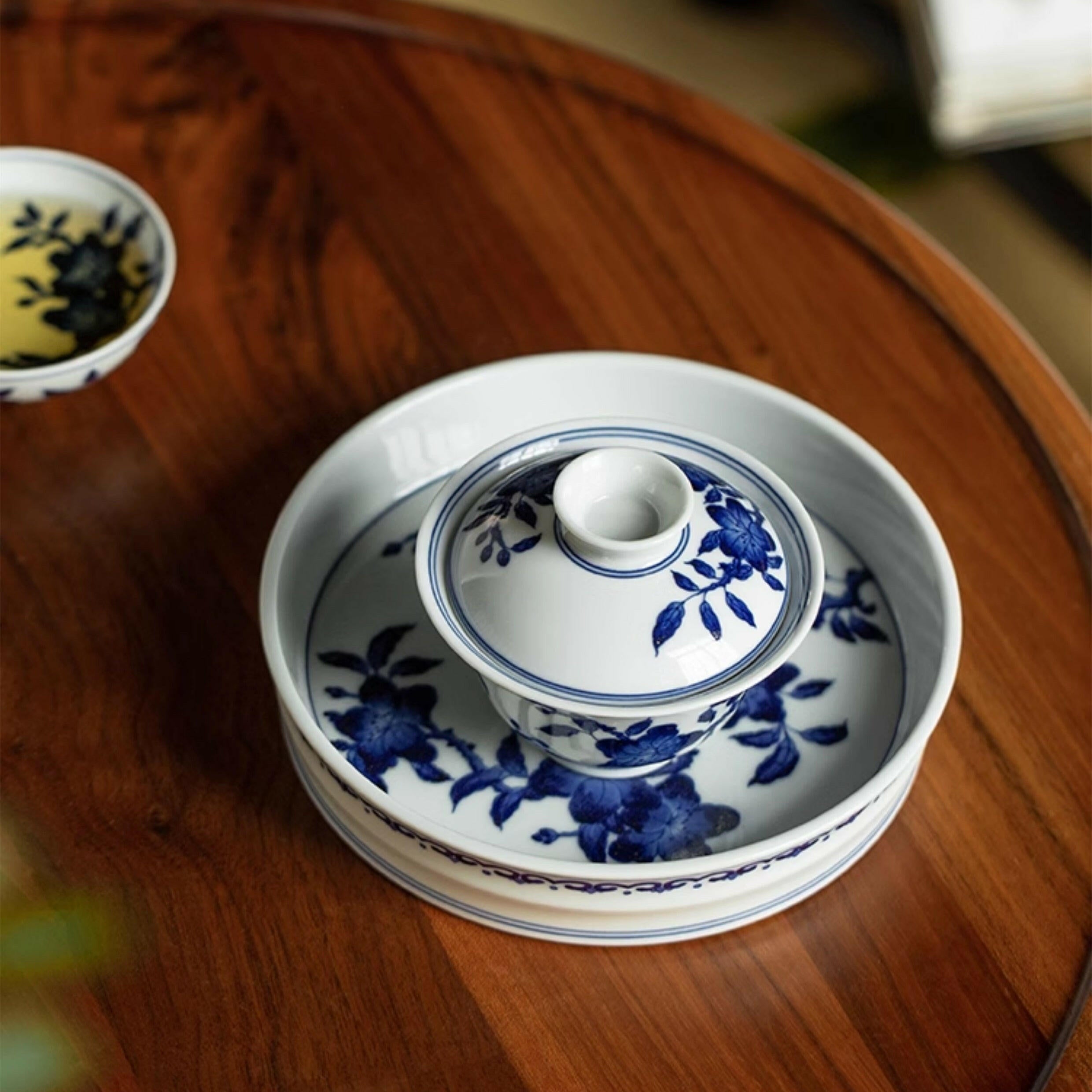 Du Juan Hua - Jing De Zhen Porcelain Gaiwan zycschina