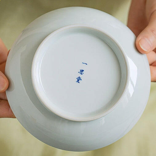 Lan Di Chan Zhi Ju Wen - Jing De Zhen Porcelain Gaiwan zycschina