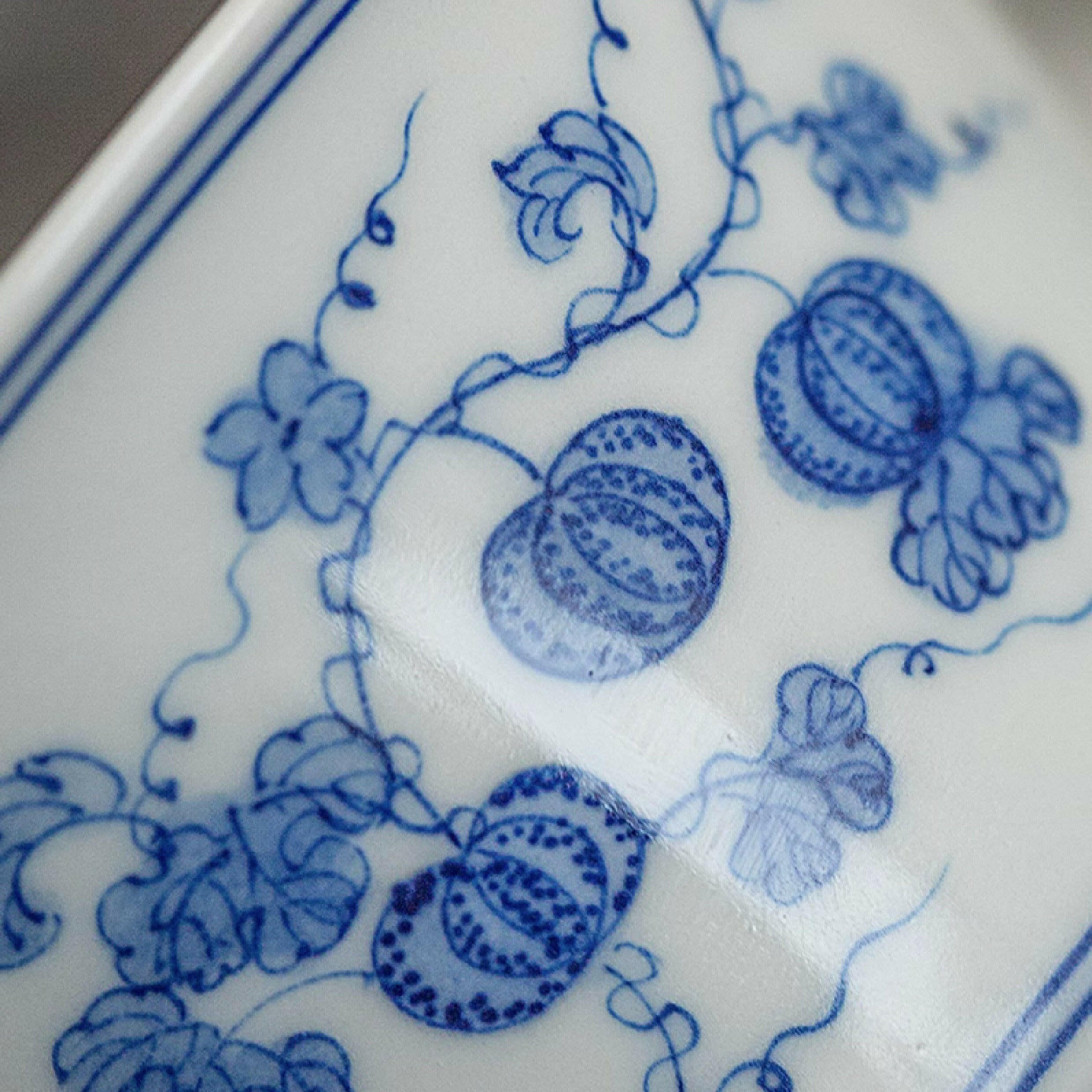 Fu Shou San Duo - Jing De Zhen Porcelain Gaiwan zycschina