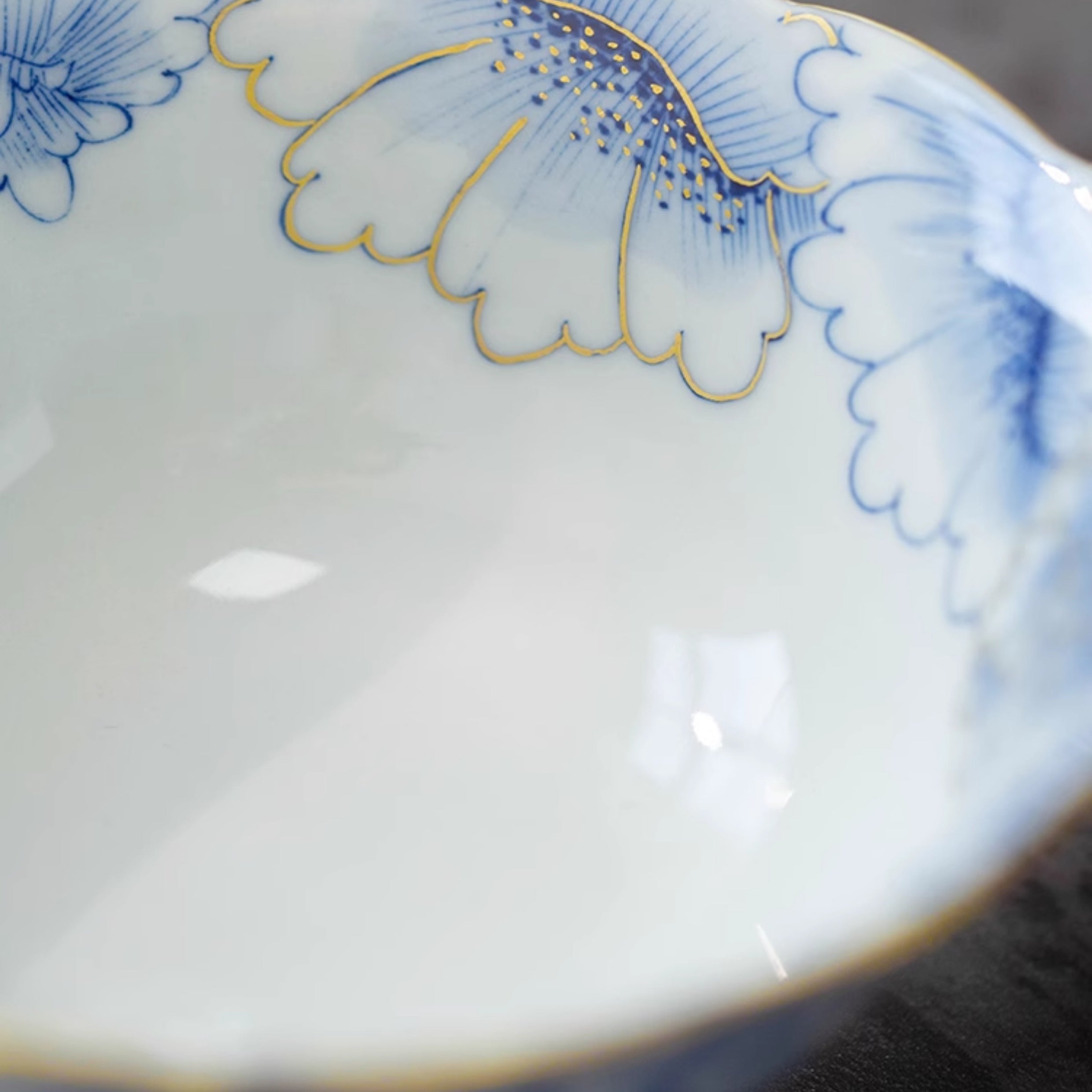 Miao Jin Wan Hua - Jing De Zhen Porcelain Gaiwan zycschina