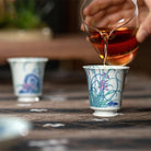 Zhi Lan Xiu Shi - Jing De Zhen Porcelain Teacup zycschina