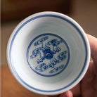Jing Dian Long Wen - Porcelain Teacup zycschina