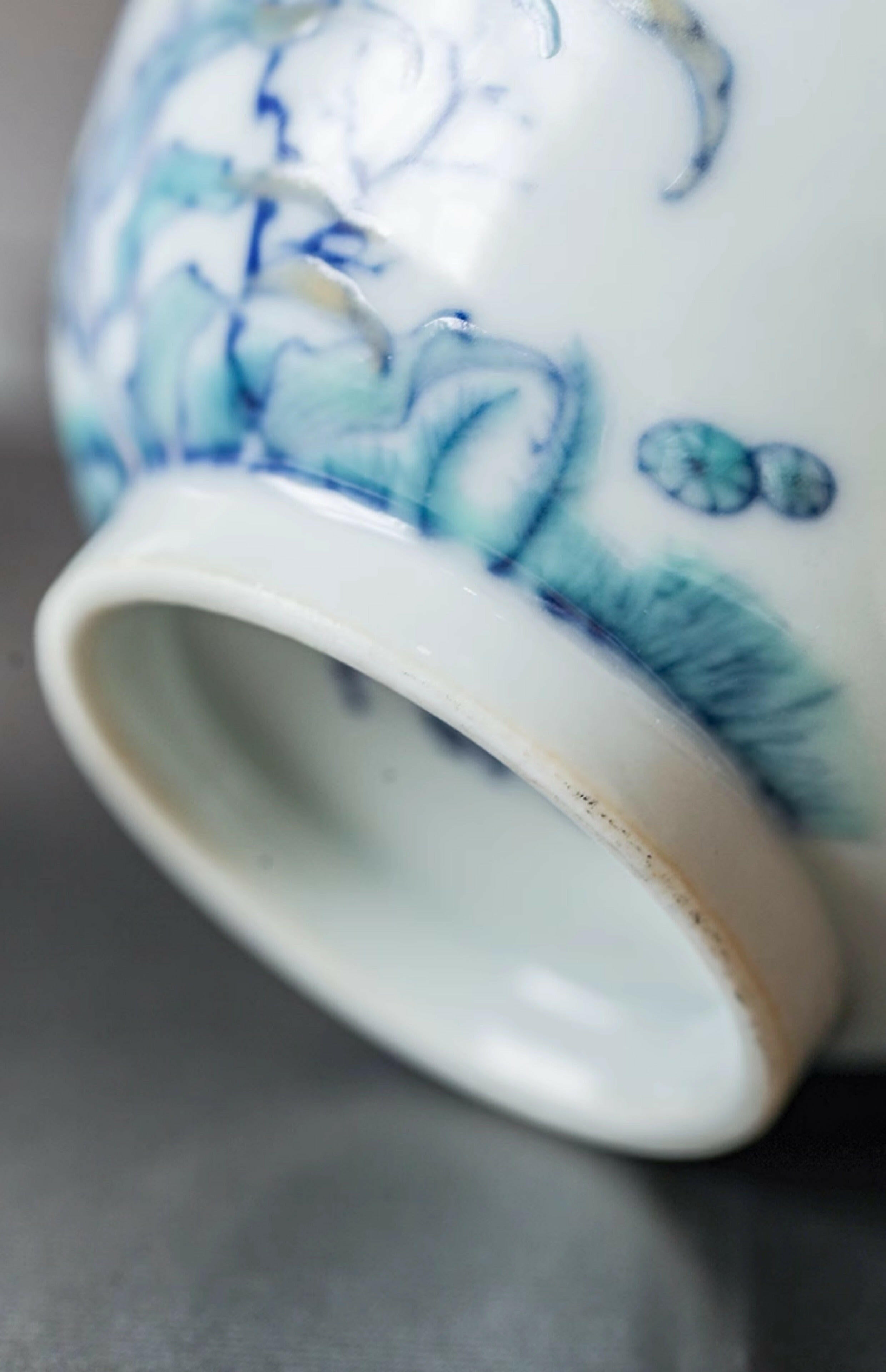 Cui Niao - Jing De Zhen Porcelain Gaiwan zycschina