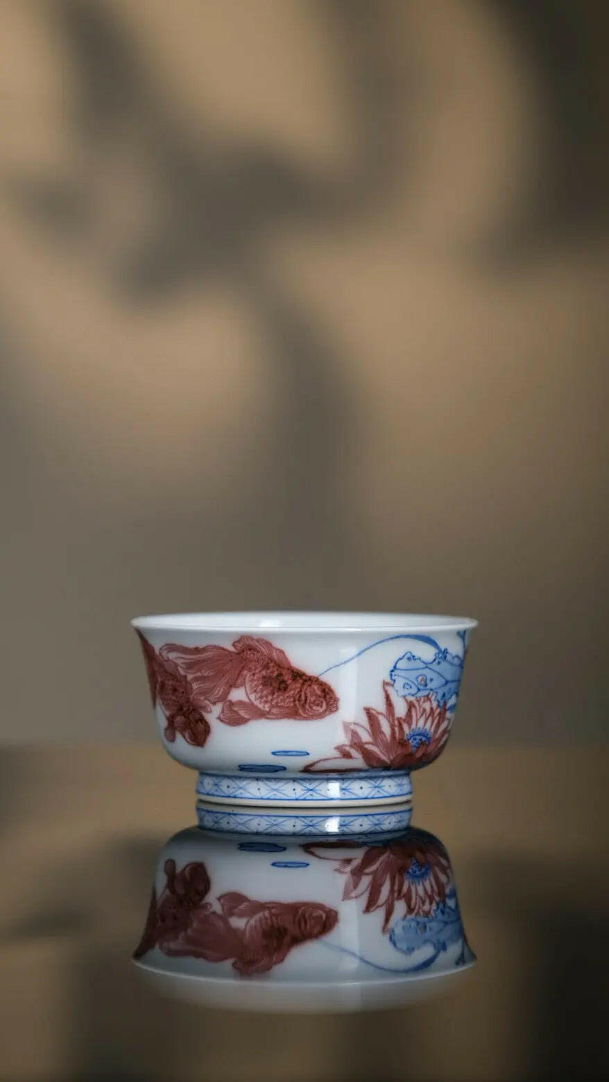 Jin Yu Wo Zu - Jing De Zhen Porcelain Teacup zycschina