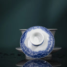 Hai Shui Yu Wen - Jing De Zhen Porcelain Gaiwan zycschina