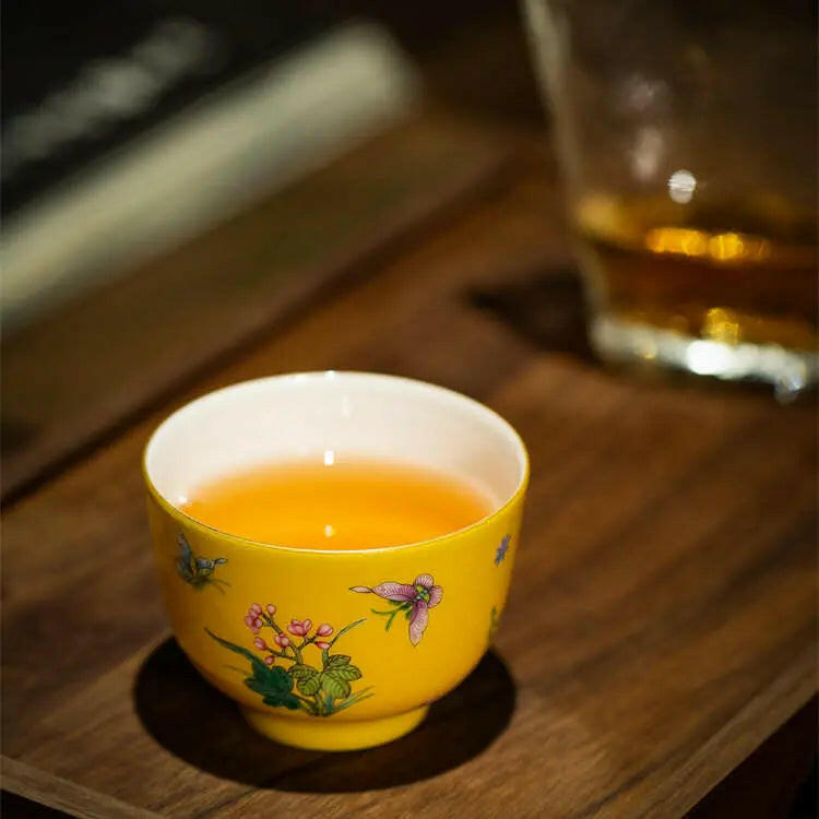 Zhe Zhi Hua Hui - Jing De Zhen Porcelain Teacup zycschina