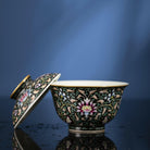 Mo Di Chan Zhi Lian - Jing De Zhen Porcelain Gaiwan zycschina