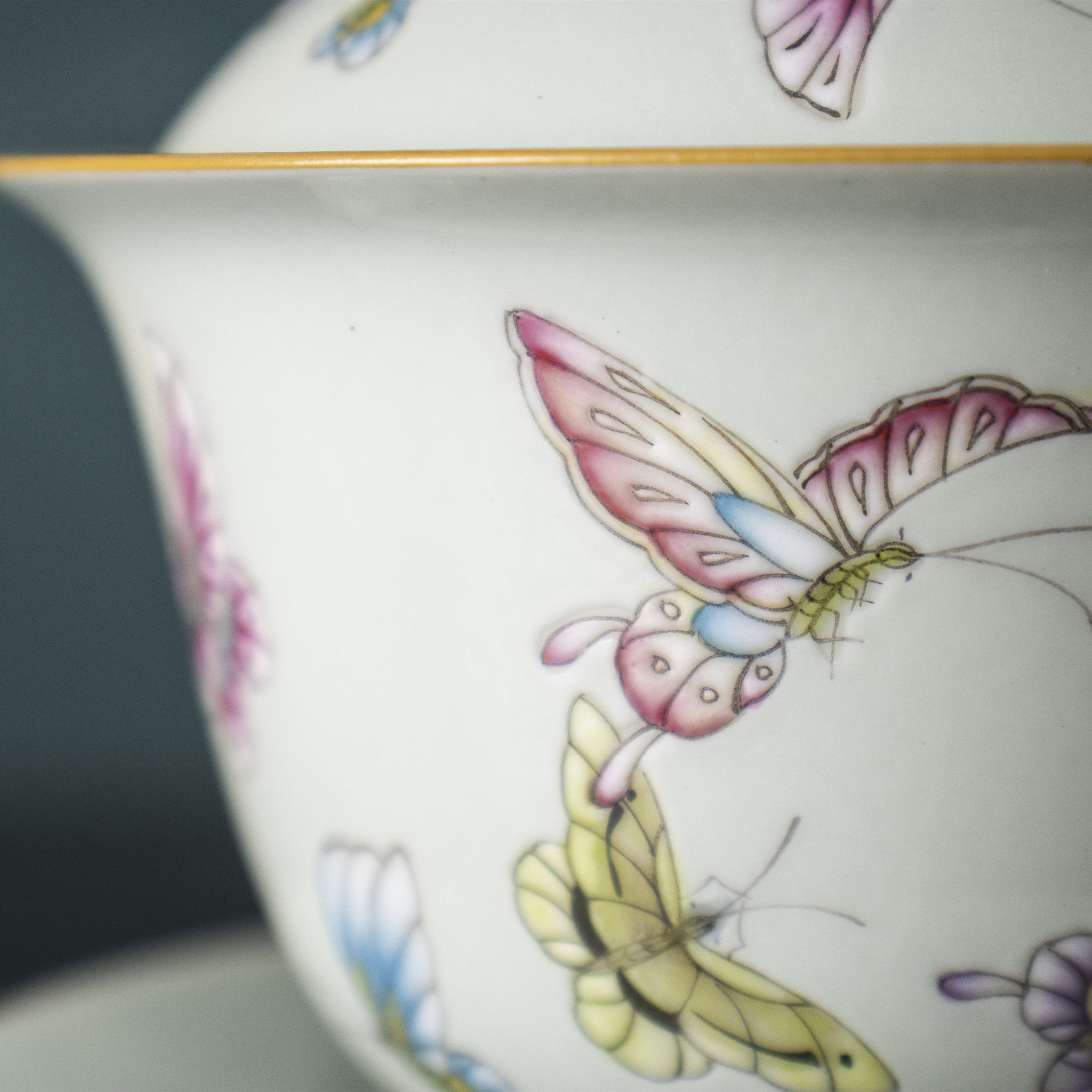 Bai Die - Jing De Zhen Porcelain Gaiwan zycschina