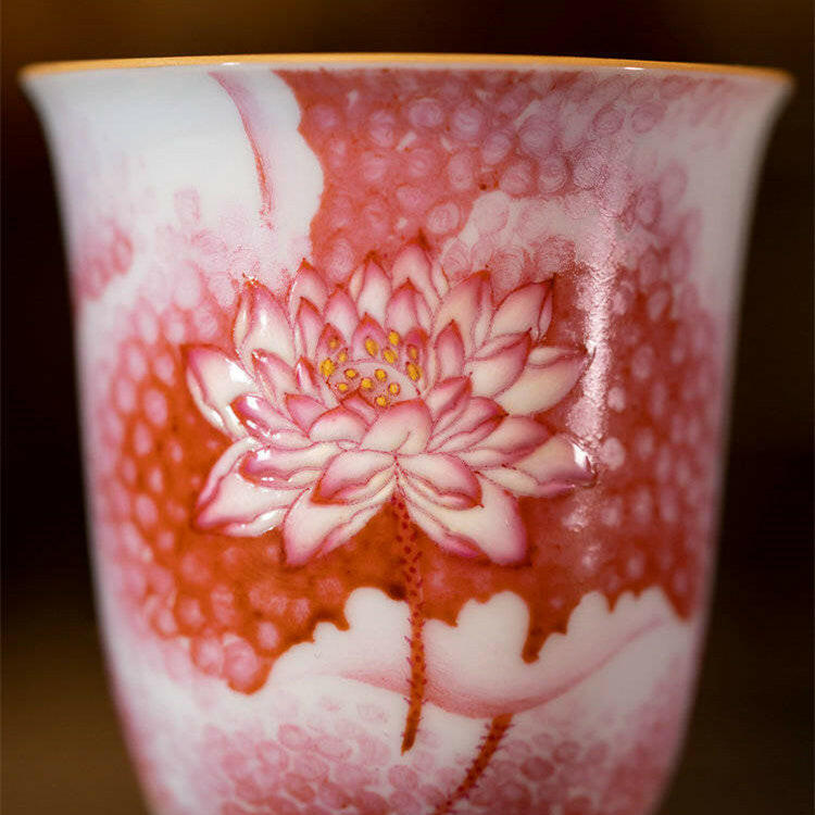 He Hua - Jing De Zhen Porcelain Teacup zycschina