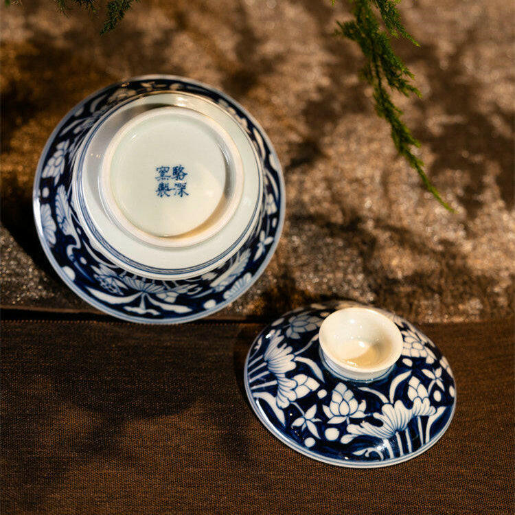 Yi Lu Lian Ke - Jing De Zhen Porcelain Gaiwan zycschina