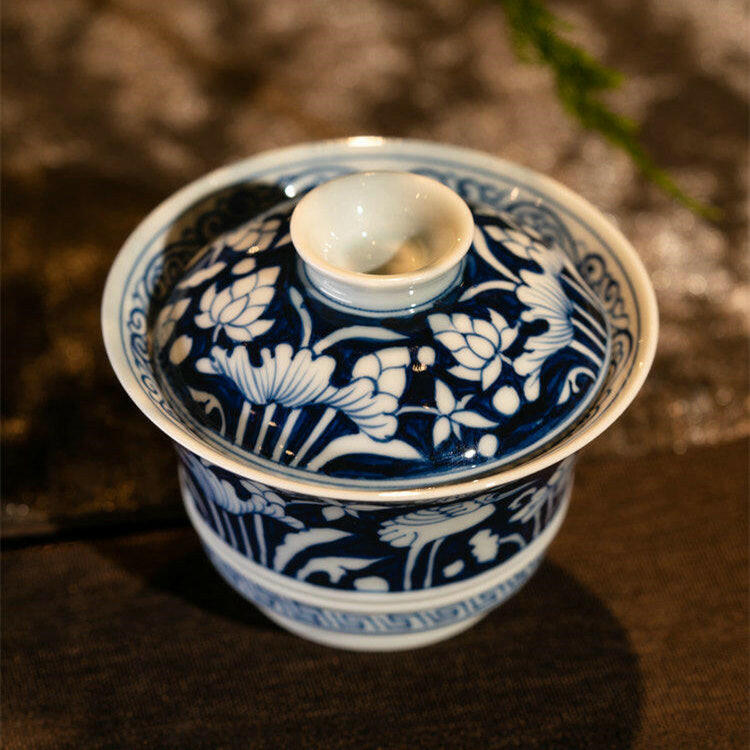 Yi Lu Lian Ke - Jing De Zhen Porcelain Gaiwan zycschina