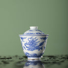 Hai Shui Rui Shou - Jing De Zhen Porcelain Gaiwan zycschina