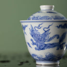 Hai Shui Rui Shou - Jing De Zhen Porcelain Gaiwan zycschina