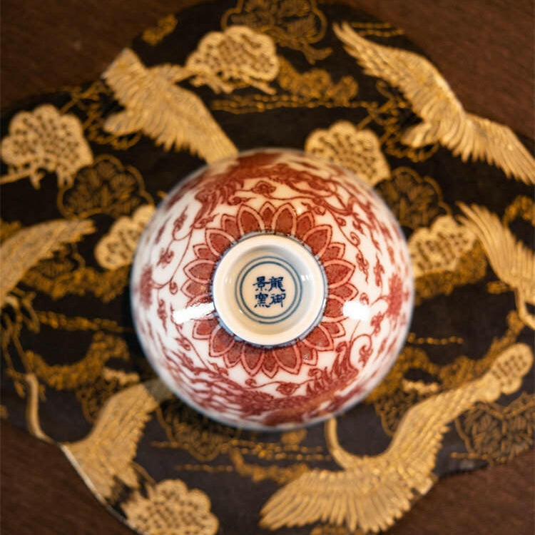 Hong Feng Huang - Porcelain Teacup zycschina