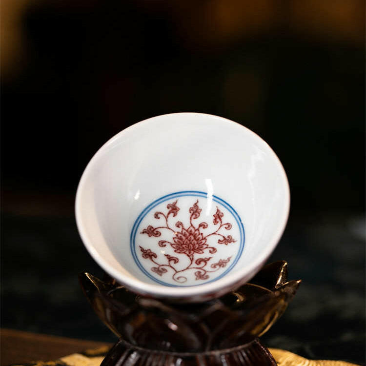 Hong Feng Huang - Porcelain Teacup zycschina