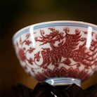 Hong Feng Huang - Porcelain Teacup zycschina