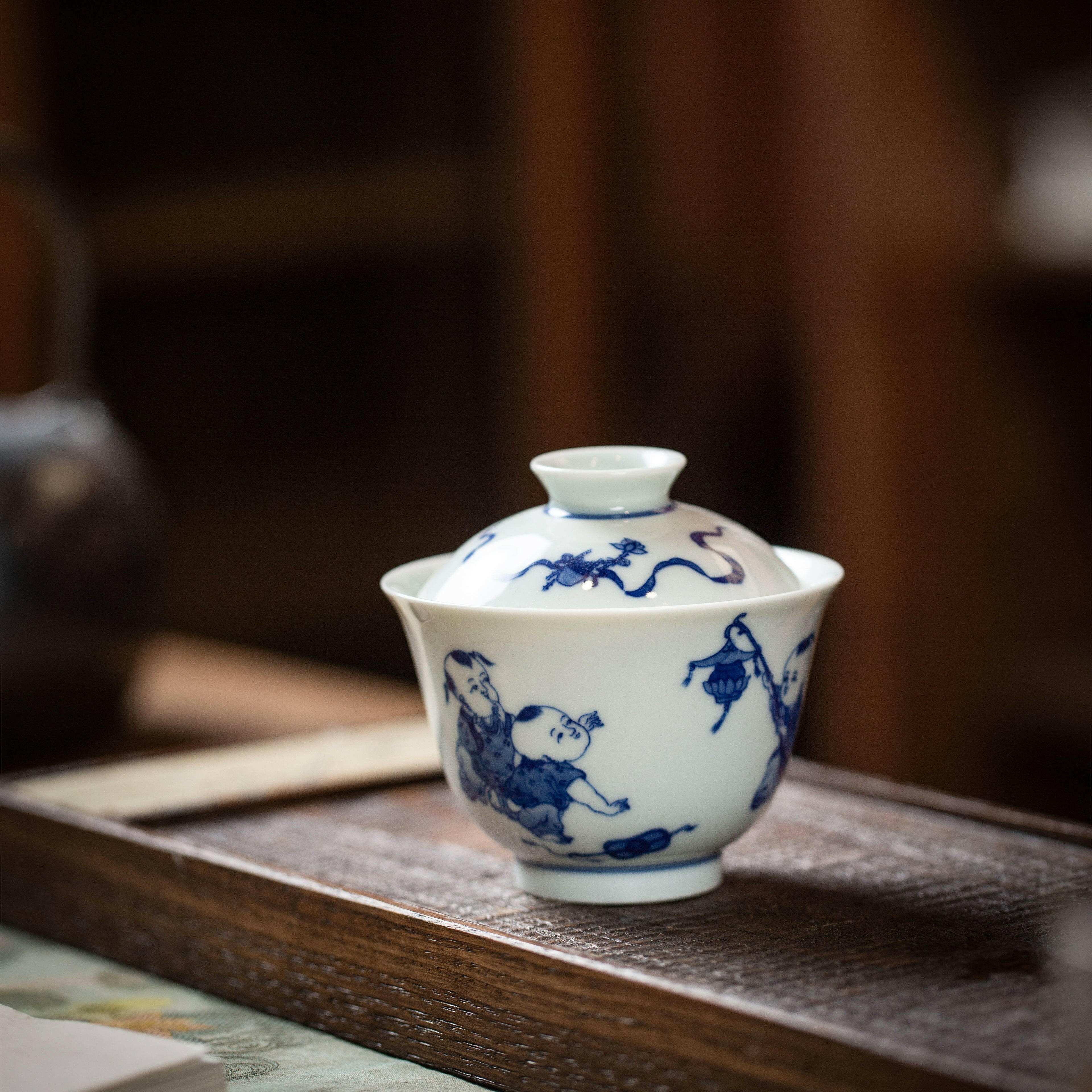 Ying Xi - Jing De Zhen Porcelain Gaiwan zycschina