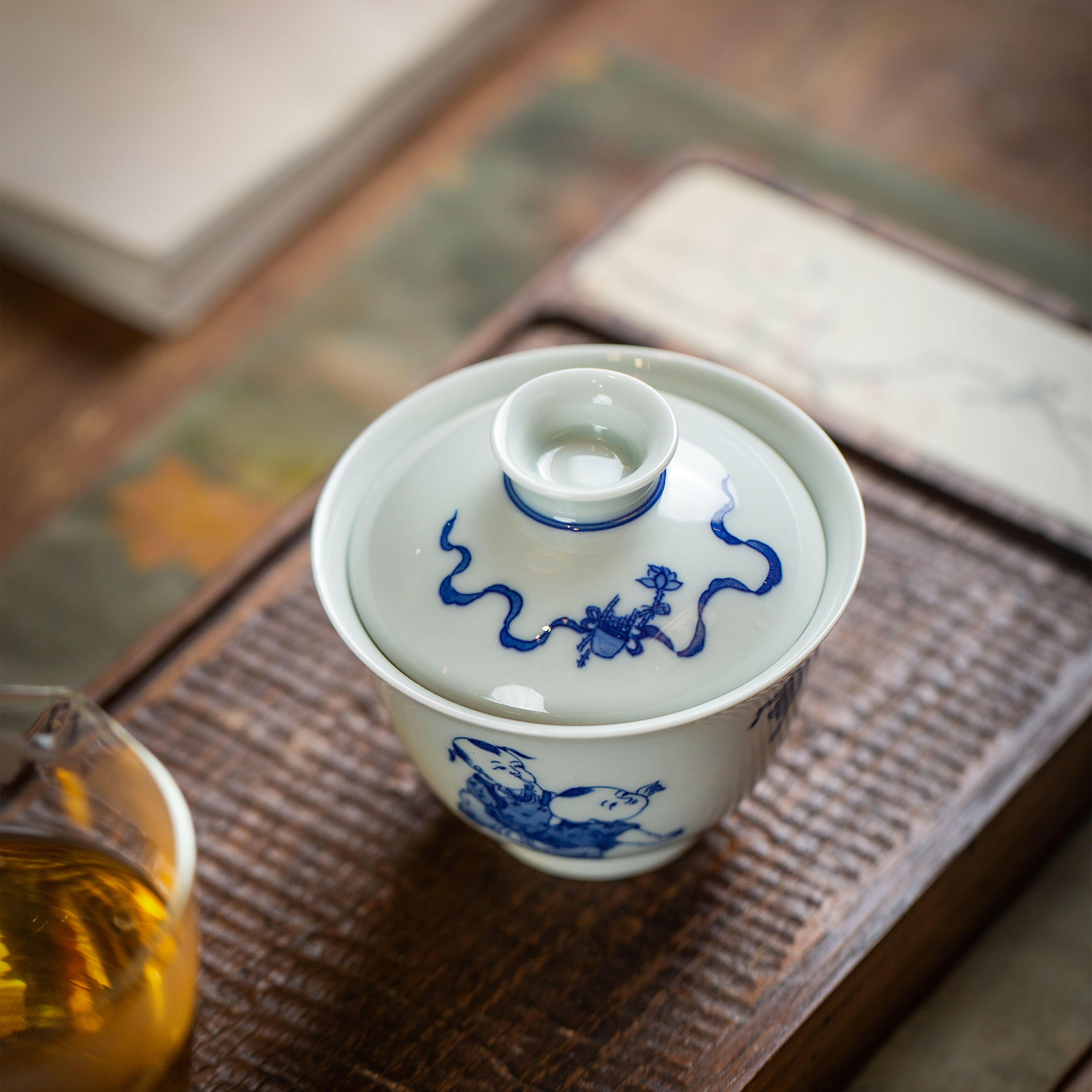Ying Xi - Jing De Zhen Porcelain Gaiwan zycschina