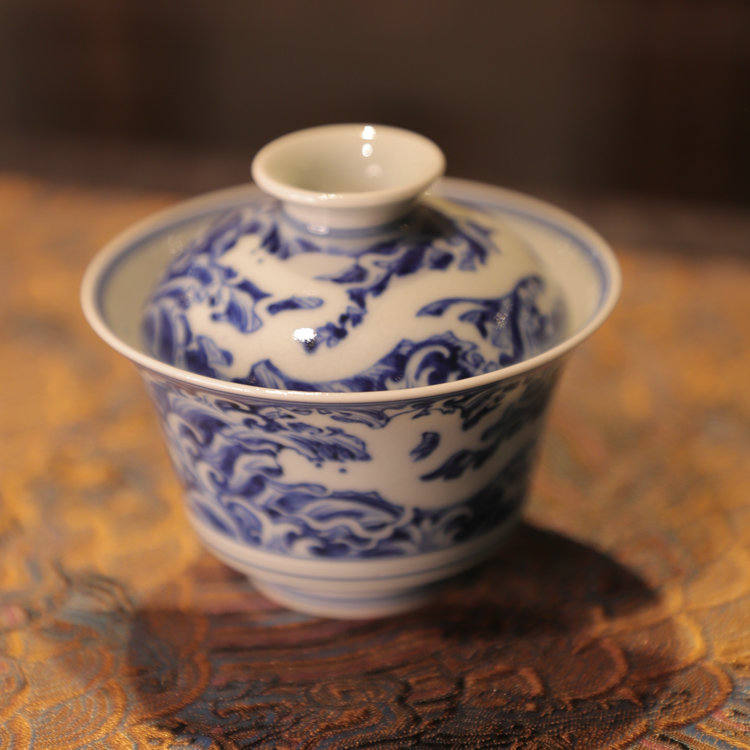 An Ke Long Wen - Jing De Zhen Porcelain Gaiwan zycschina