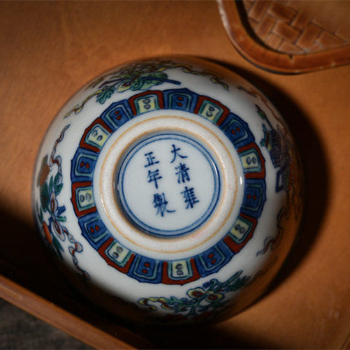 An Ba Xian - Jing De Zhen Porcelain Teacup zycschina