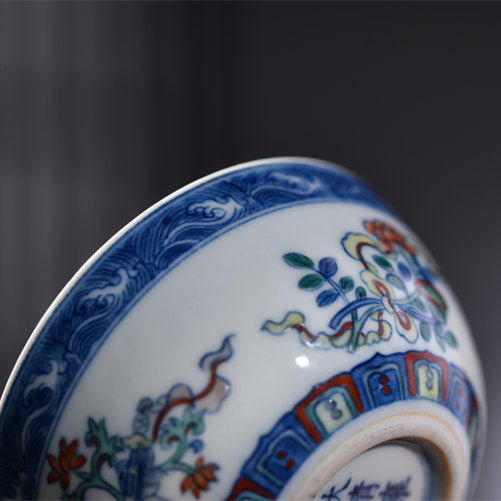 An Ba Xian - Jing De Zhen Porcelain Teacup zycschina
