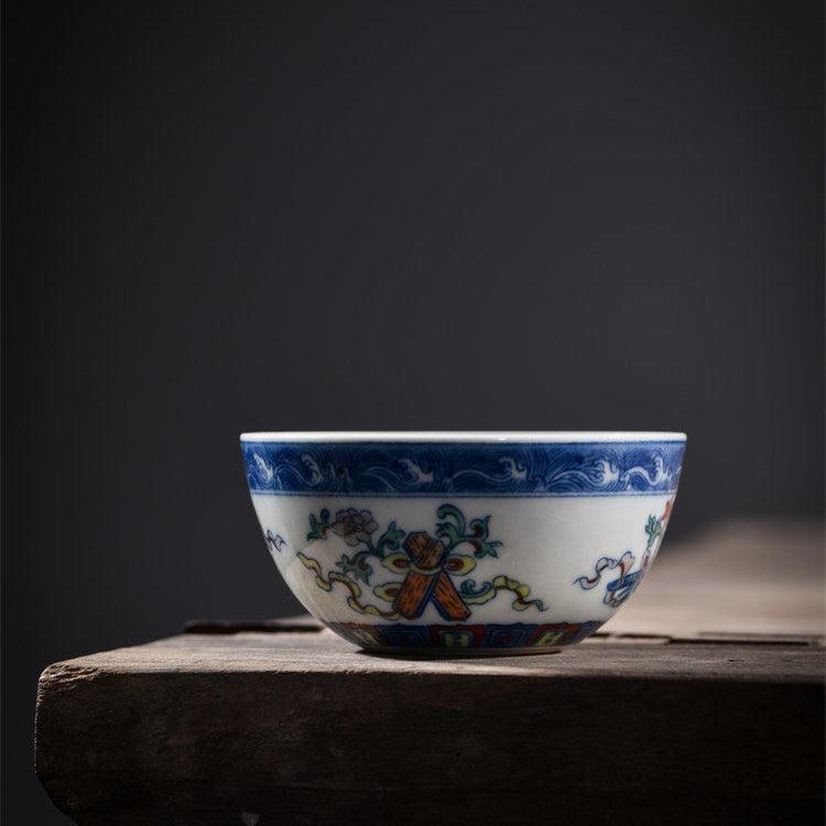 An Ba Xian - Jing De Zhen Porcelain Teacup zycschina
