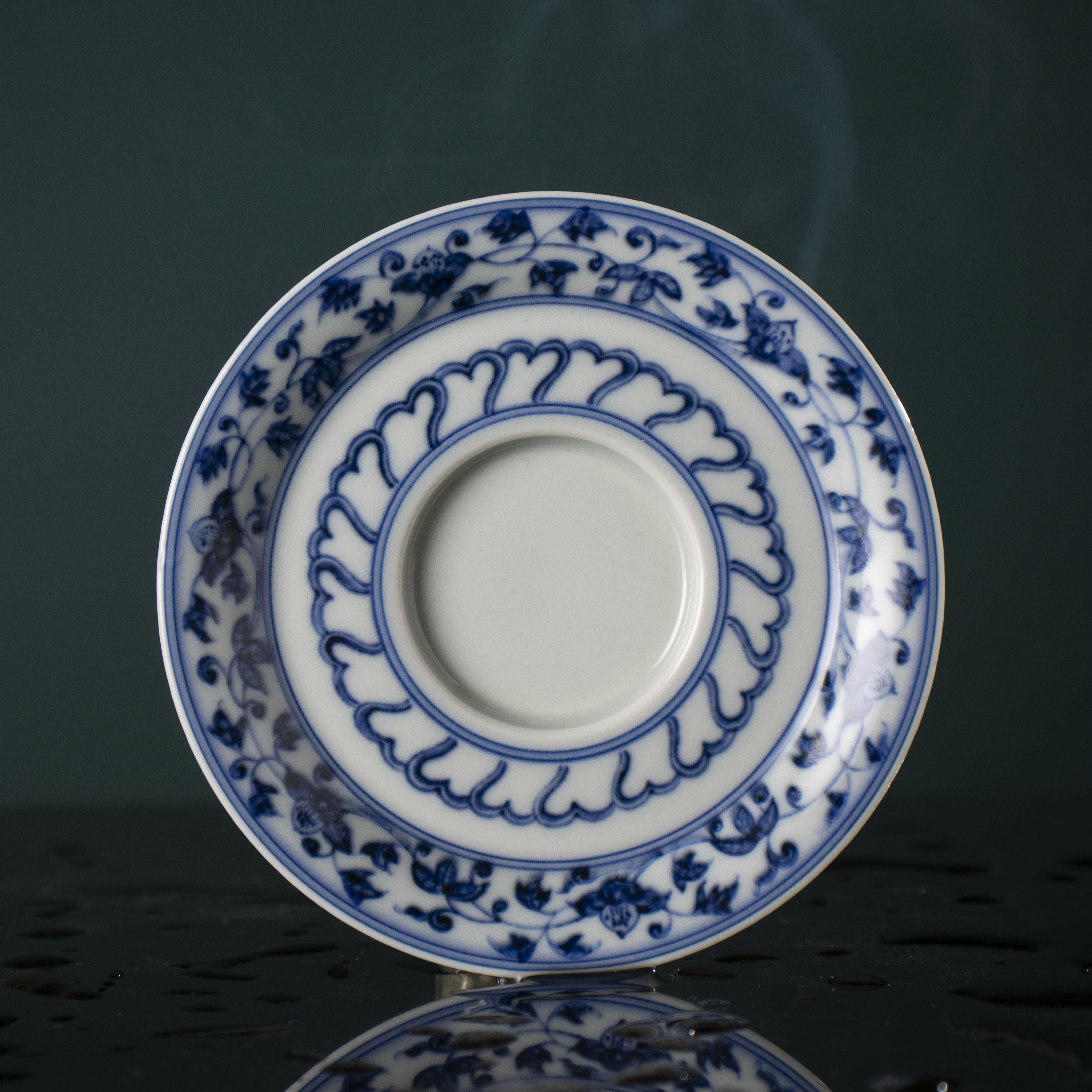 Chan Zhi Mu Dan - Jing De Zhen Porcelain Gaiwan zycschina