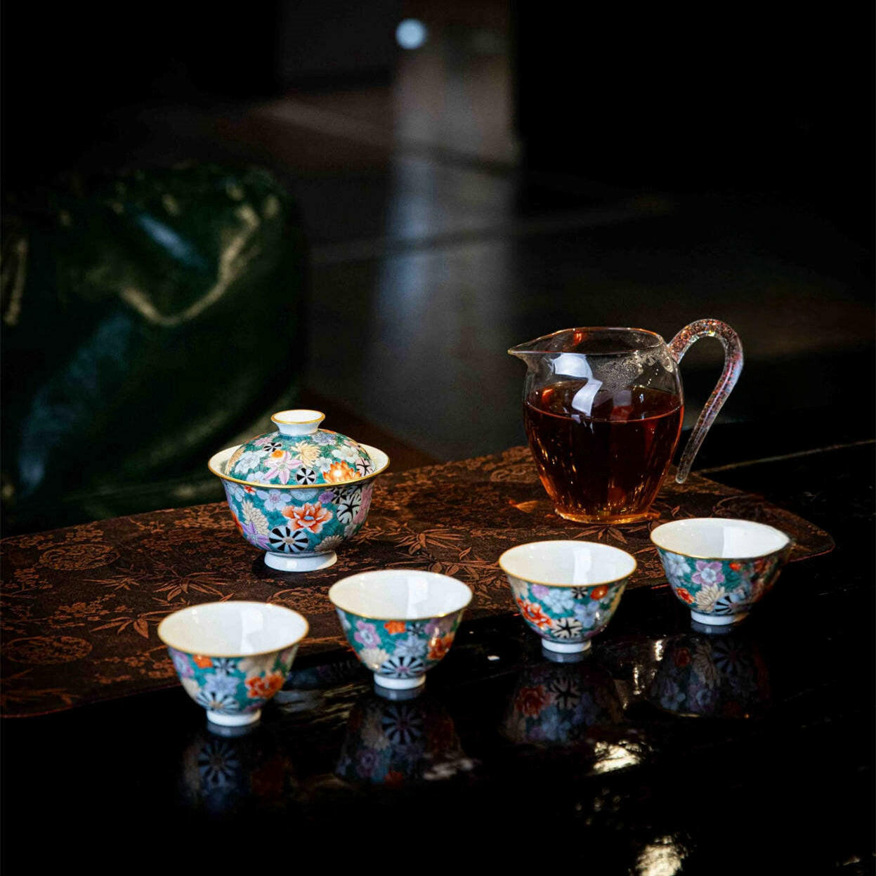 Wan Hua - Jing De Zhen Porcelain Gaiwan zycschina