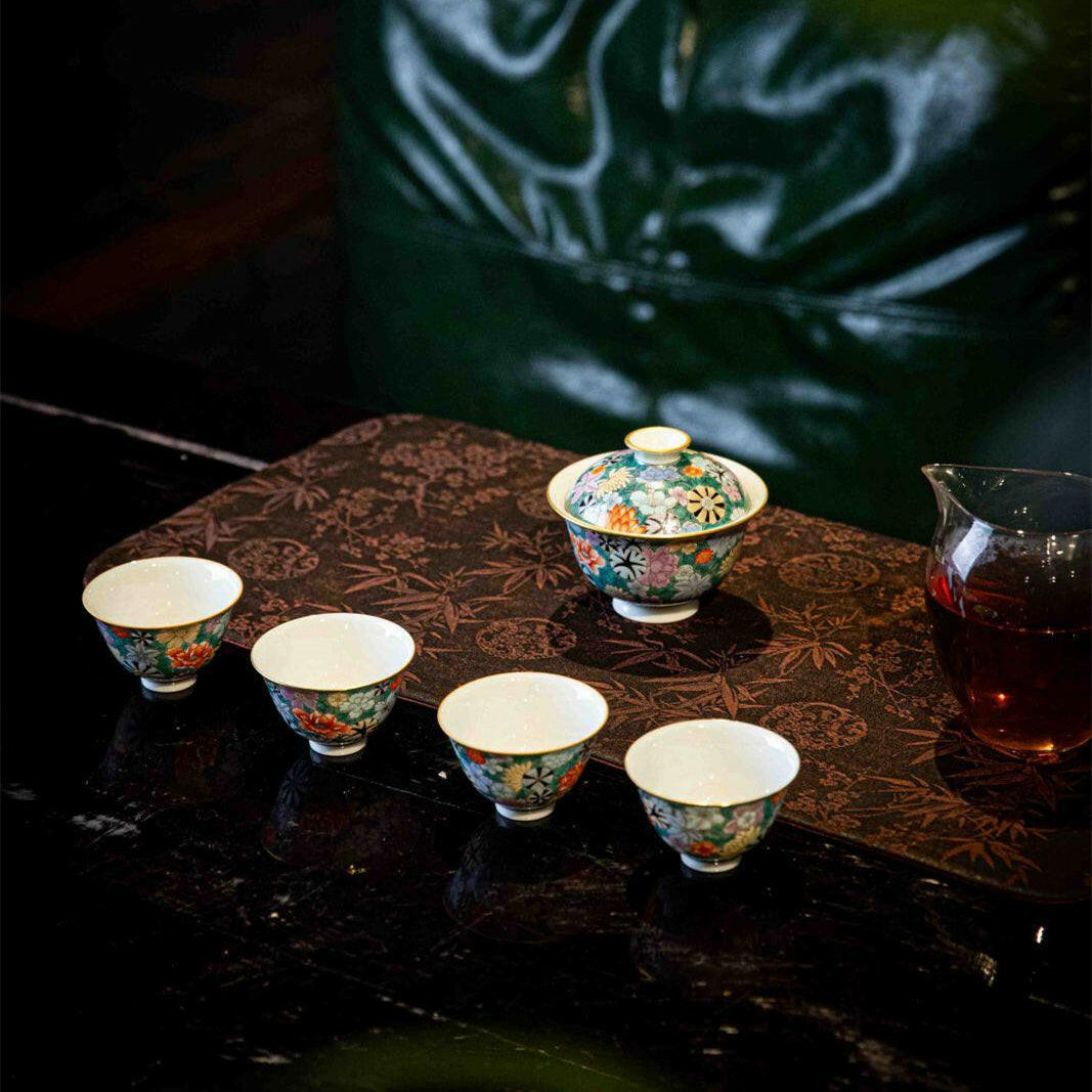 Wan Hua - Jing De Zhen Porcelain Gaiwan zycschina