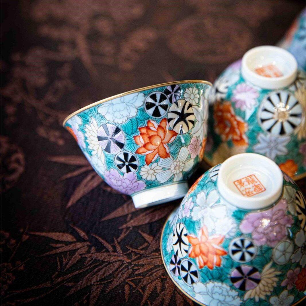 Wan Hua - Jing De Zhen Porcelain Gaiwan zycschina