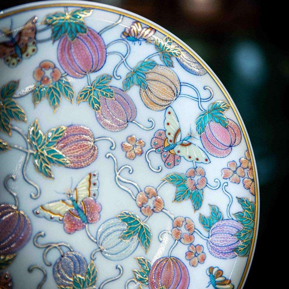 Gua Die Mian Mian - Jing De Zhen Porcelain Gaiwan zycschina