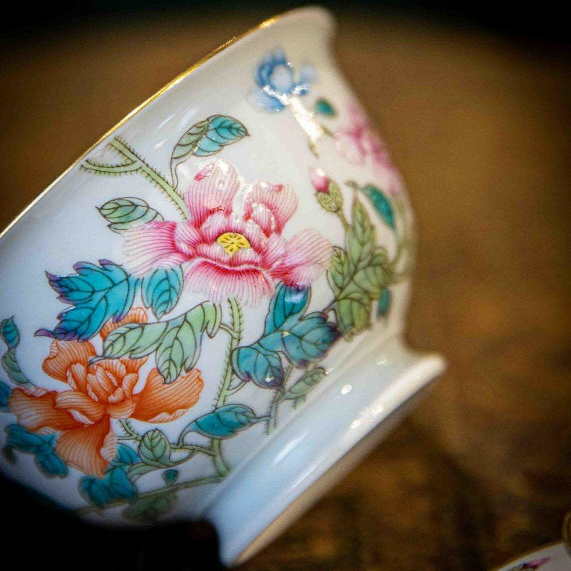 Hua Hui - Jing De Zhen Porcelain Gaiwan zycschina