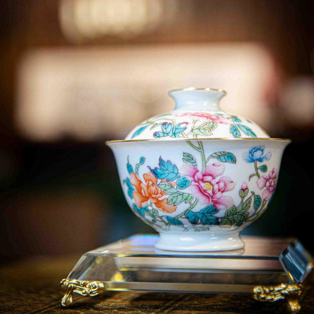Hua Hui - Jing De Zhen Porcelain Gaiwan zycschina