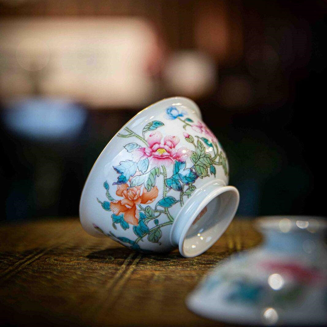 Hua Hui - Jing De Zhen Porcelain Gaiwan zycschina