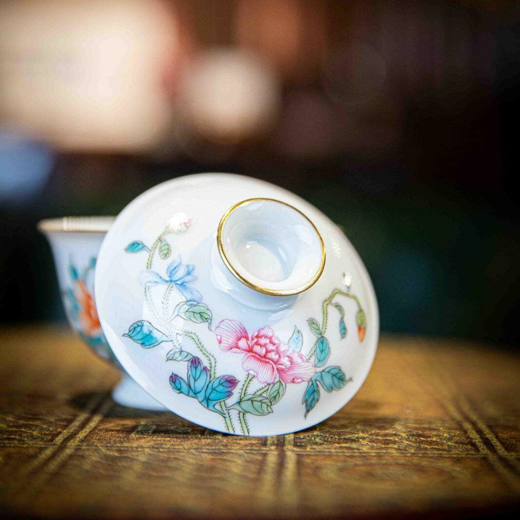 Hua Hui - Jing De Zhen Porcelain Gaiwan zycschina