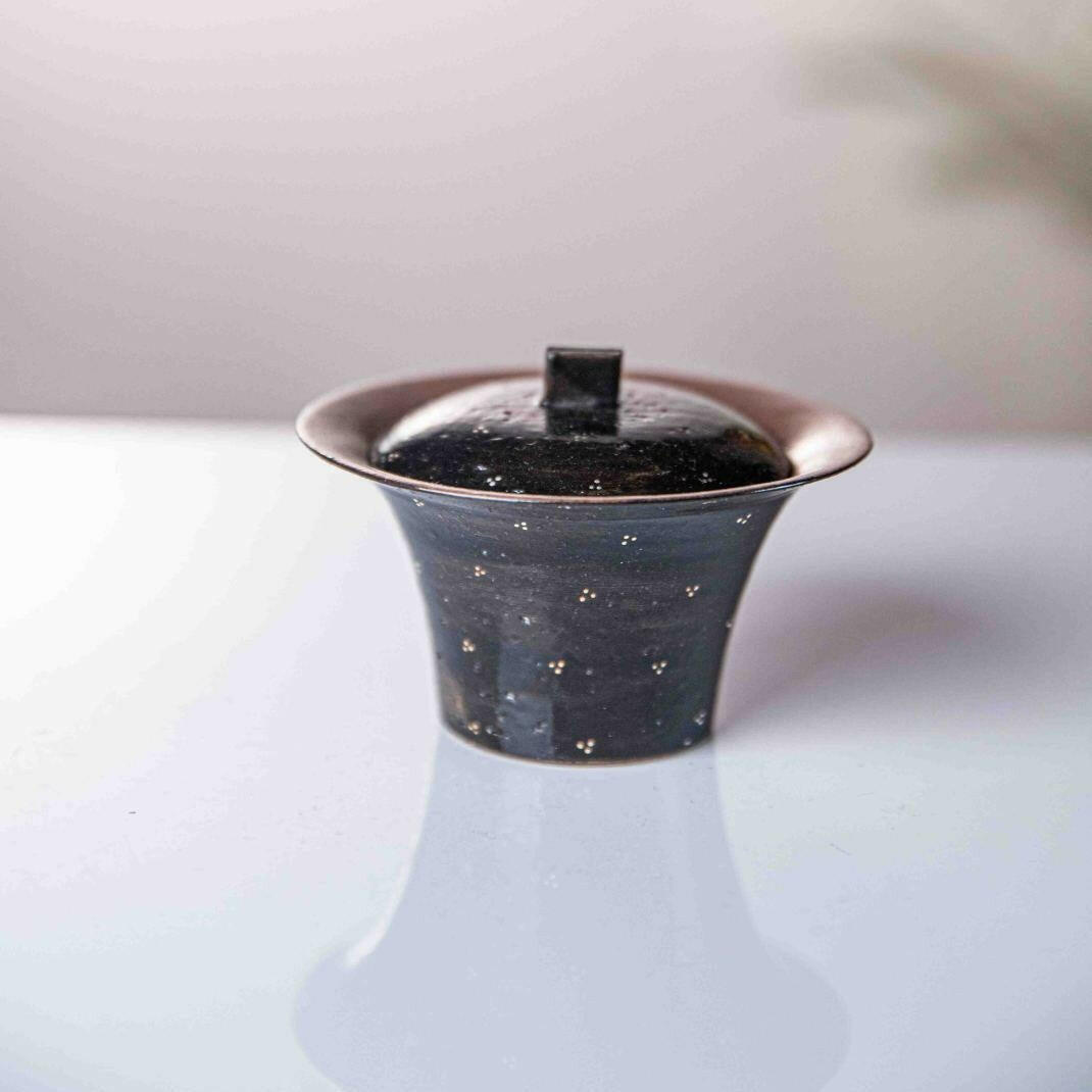 Hei Mei Hua Dian - Jing De Zhen Porcelain Gaiwan zycschina