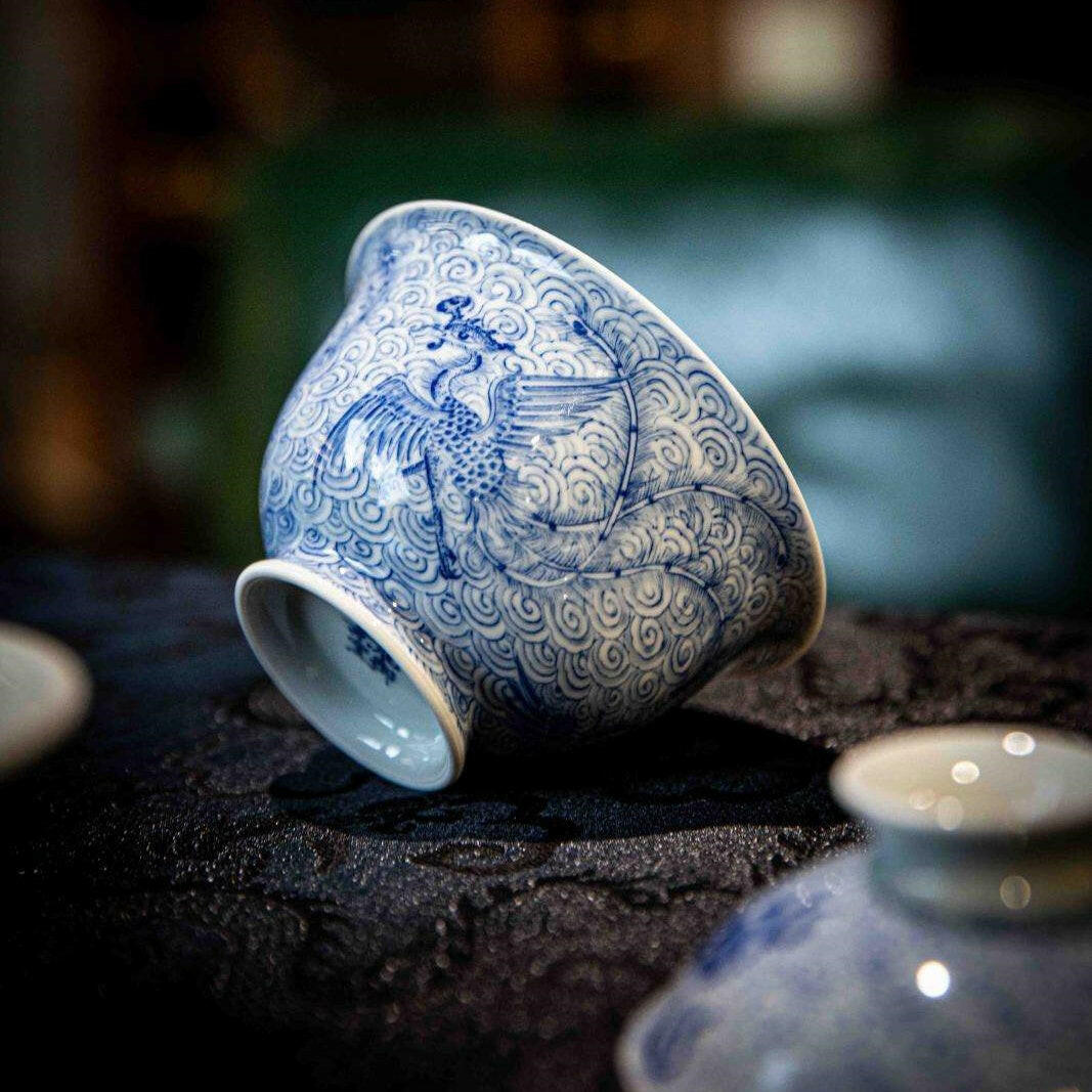 Feng Chuan Yun - Jing De Zhen Porcelain Gaiwan zycschina