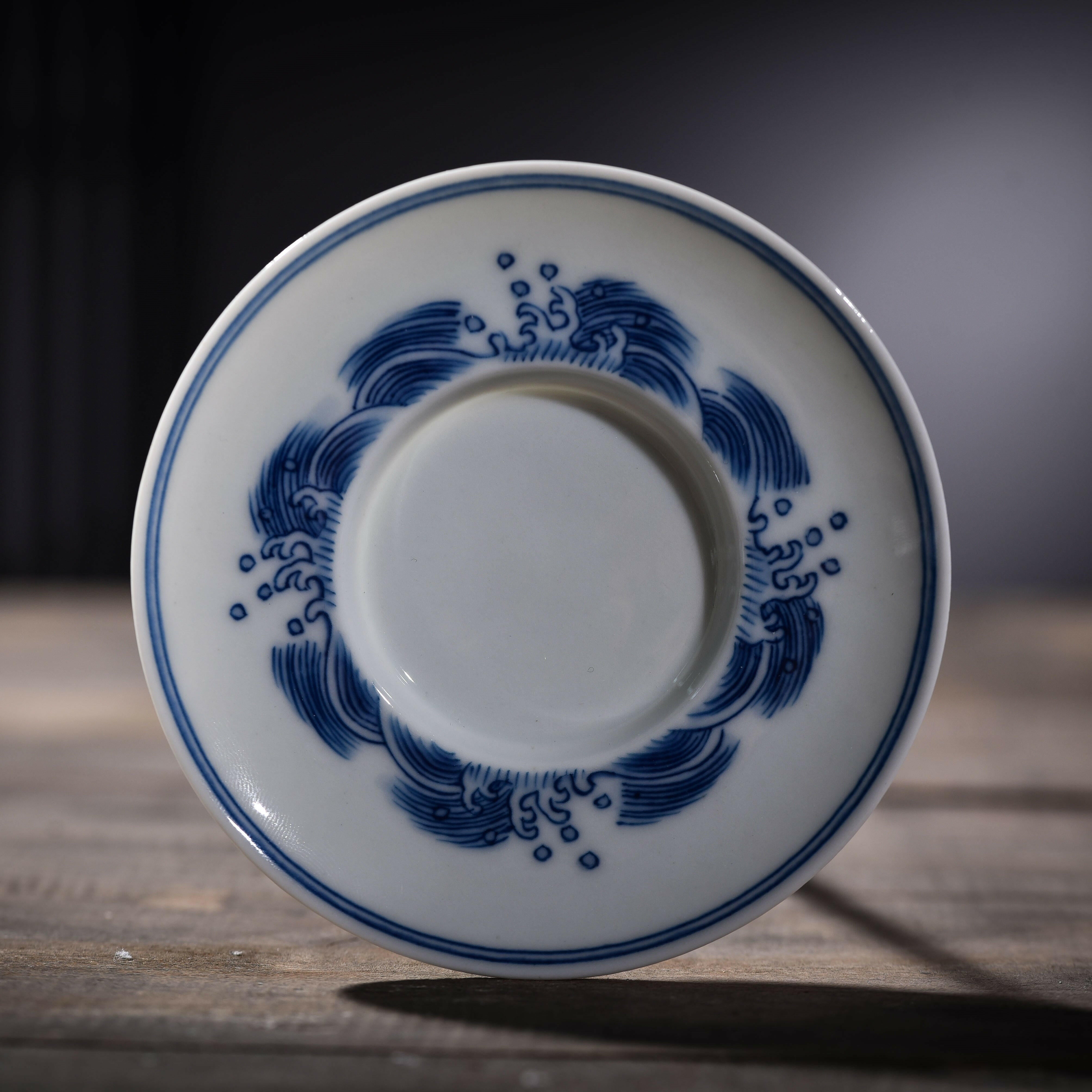Hai Wu Tian Chou - Jing De Zhen Porcelain Gaiwan zycschina