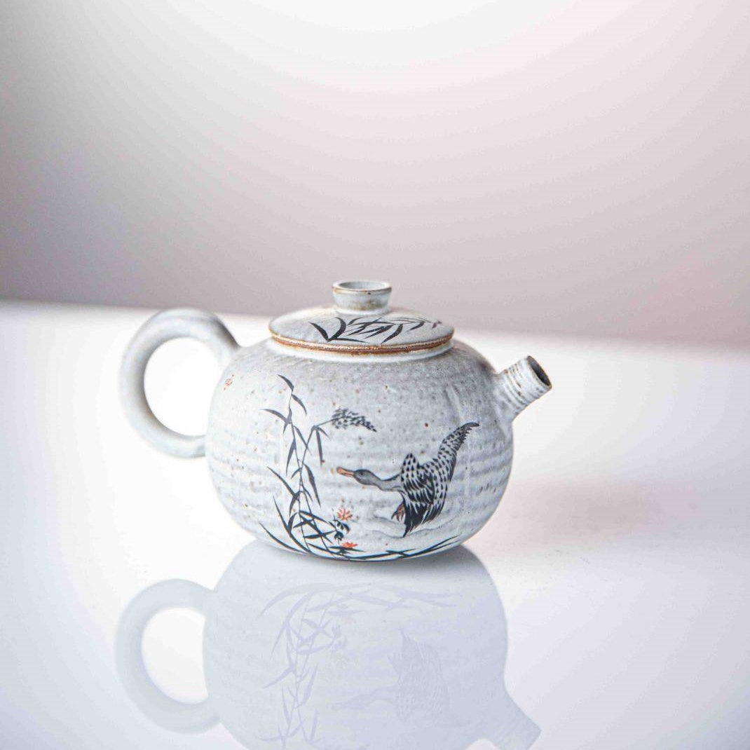 Lu Yan Nan Gua - Jing De Zhen Porcelain Teapot zycschina