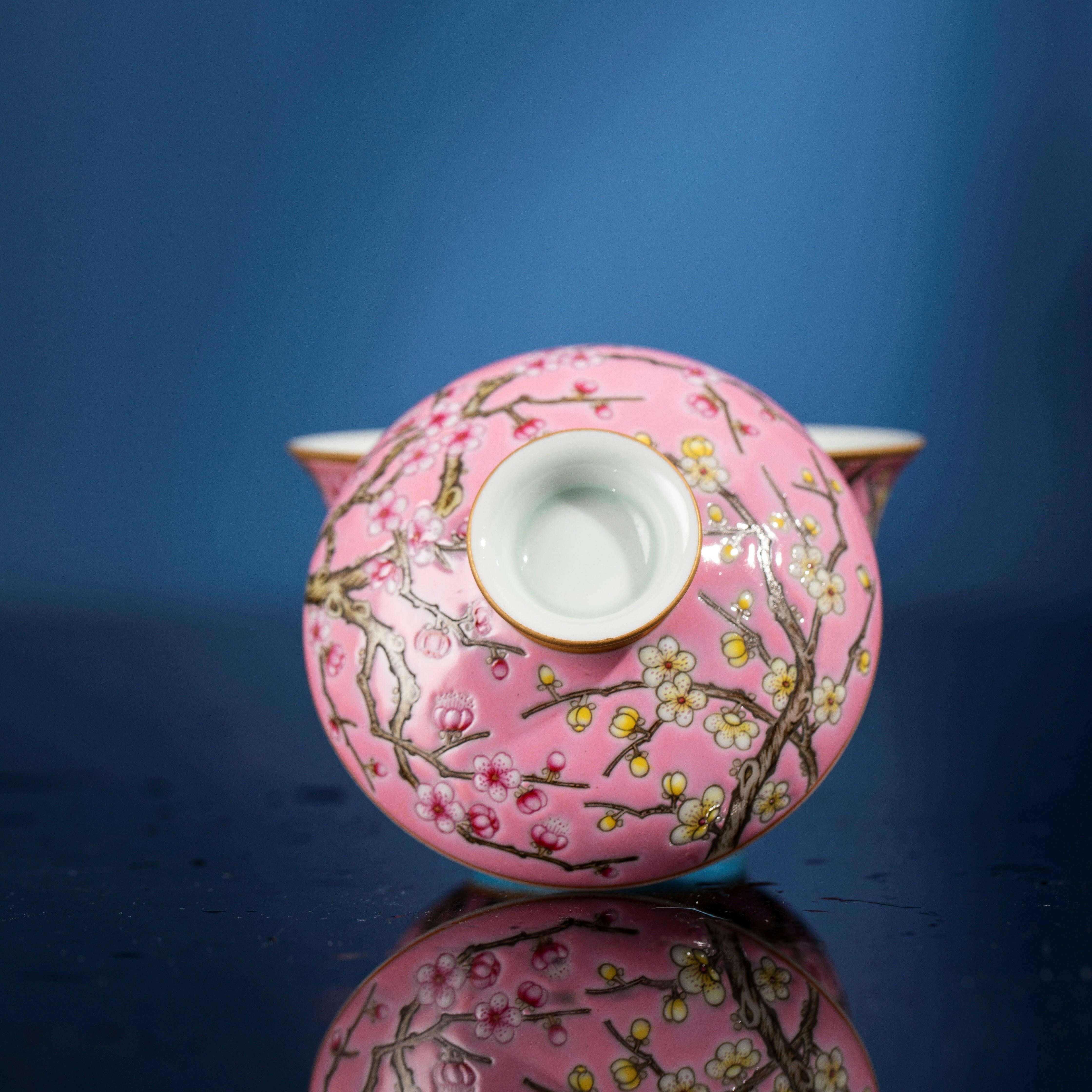 Mei Hua - Jing De Zhen Porcelain Gaiwan zycschina